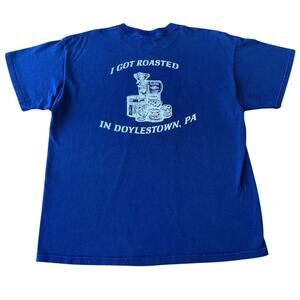 Vintage Coffee & Cream 'Roasted in PA' T-Shirt - XL